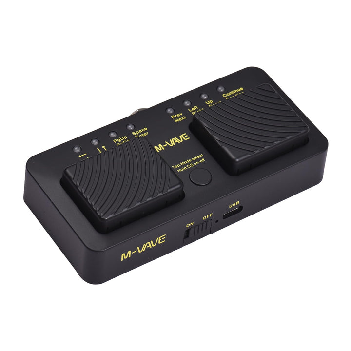 Btuty CUBE TURNER PRO Wiederaufladbare Drahtlose Smart Control Pedal MIDI Page Turner Pedal Music Sh