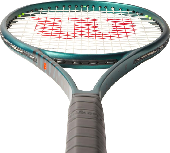 Wilson Blade 98 16X19 V9 FRM Grip Size 2 - 4 1/4" smaragdgrün, Grip Size 2 - 4 1/4" smaragdgrün