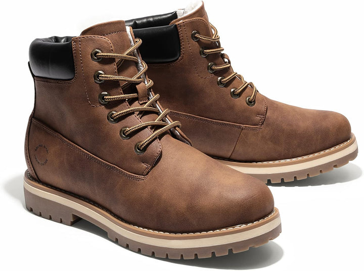 Bruno Marc Winterschuhe Herren Winterstiefel Jungs Warm Gefüttert Schneestiefeletten Kurzschaft Arbe