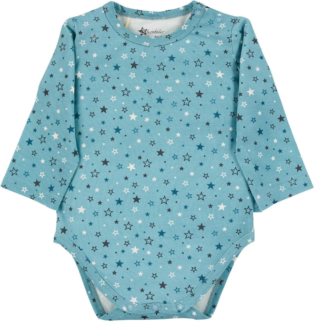 Sterntaler Baby-Jungen Strampler-Set Nicki Eisbär Elia Kleinkind-Schlafanzüge 56 Eisengrau, 56 Eisen