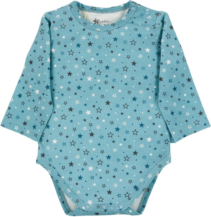 Sterntaler Baby-Jungen Strampler-Set Nicki Eisbär Elia Kleinkind-Schlafanzüge 56 Eisengrau, 56 Eisen