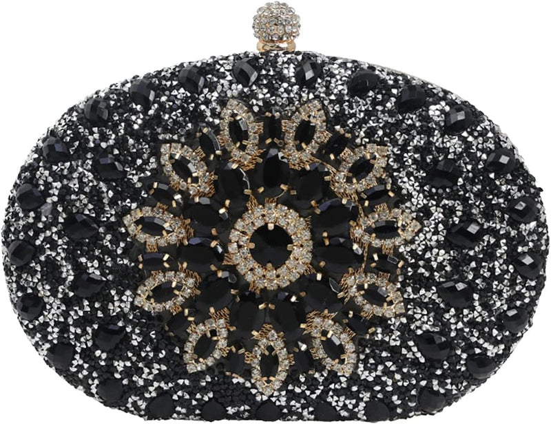 CORIOS Abendtasche Damen Shiny Strass Handtasche Diamant Clutch Bag Klein Tasche Elegante Umhängetas