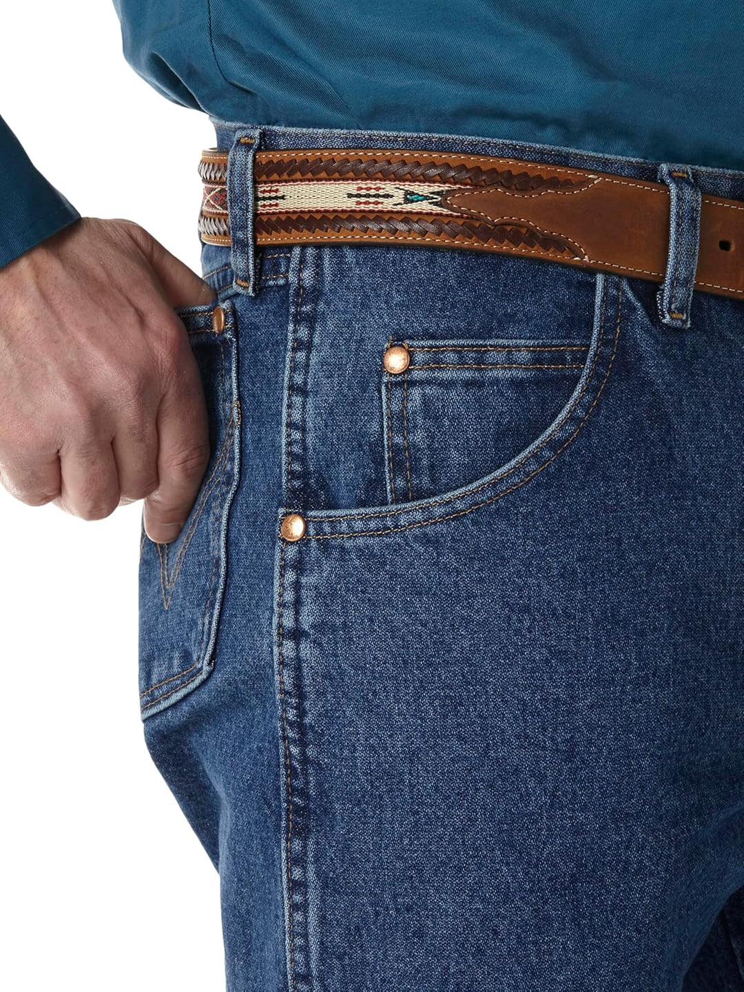 Wrangler Herren Relaxed Fit Jeanvaquero Corte Vaquero Ajuste Relajado اوبول اللو رللالللللللوو للللل