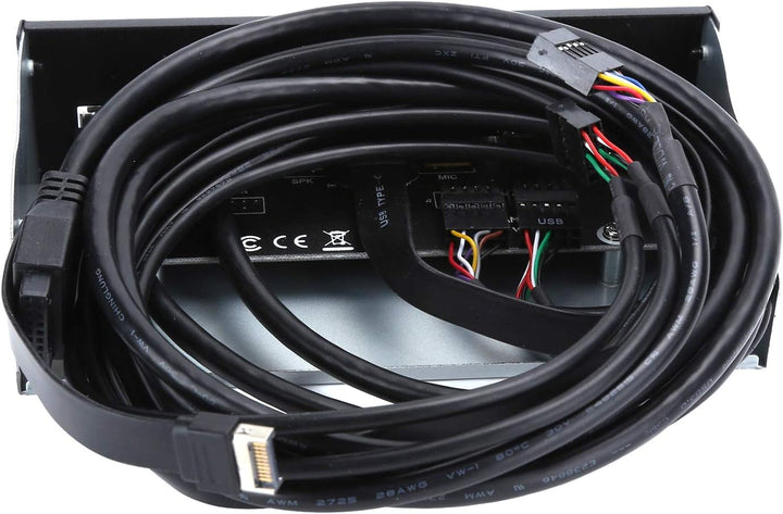 USB 3.0 Hub, PC-Frontplattenadapter, Mit High Definition Audio und Mikrofonanschluss, 2 Anschlüsse U