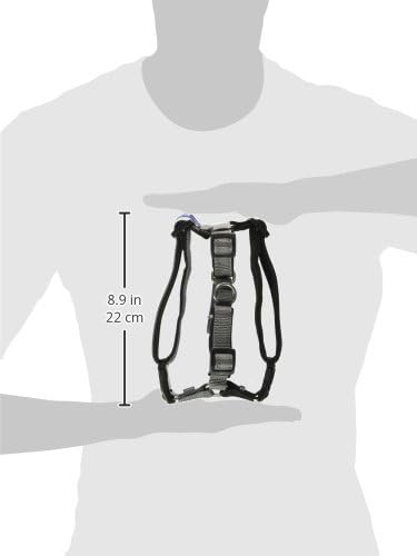 PetSafe Deluxe Easy Walk Hundegeschirr Stahlgrau / Schwarz Medium, Stahlgrau / Schwarz Medium