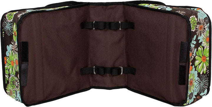 BikyBag Classic CE - Doppel-Fahrradtasche, 2x13L Gepäckträgertasche, Wasserabweisend, mit Reflektore