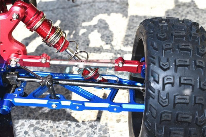 Aluminium 7075-T6 + Stainless Steel Rear Camber Links For Arrma 1:8 KRATON 6S / OUTCAST 6S / TALION