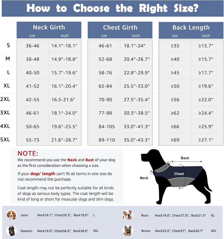 IREENUO Wasserdichter Hundemantel, Hundejacke Winter Winddichter Warmer Hunderegenmantel für Mittelg