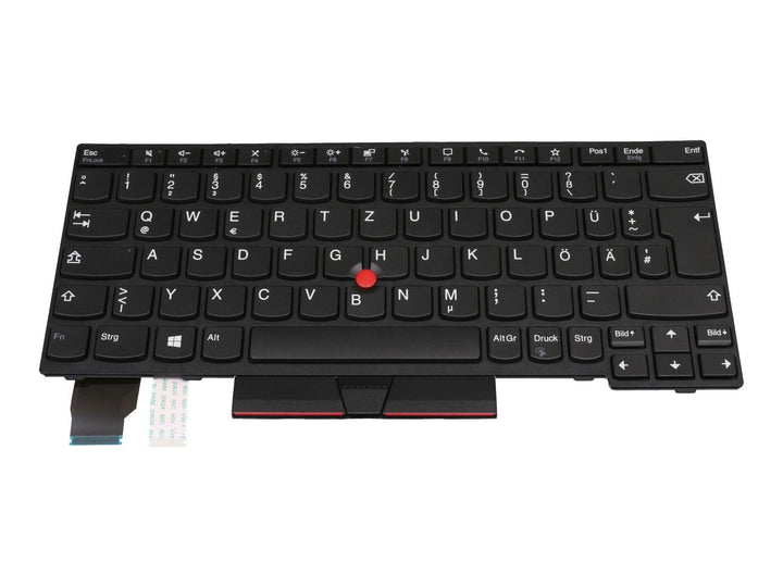 IPC-Computer Lenovo 5N20V43156 Original Tastatur DE (deutsch) schwarz/schwarz mit Mouse-Stick