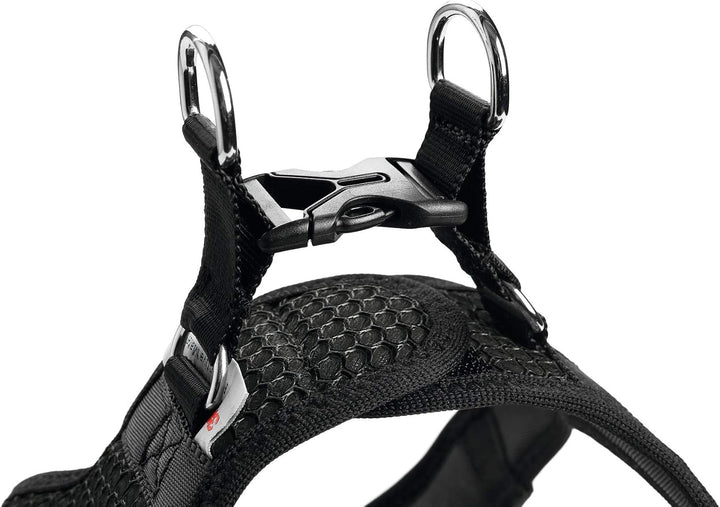 HUNTER Hundegeschirr HILO COMFORT, Farbe: anthrazit, Easy Step-In Geschirr für kleine bis mittlere H