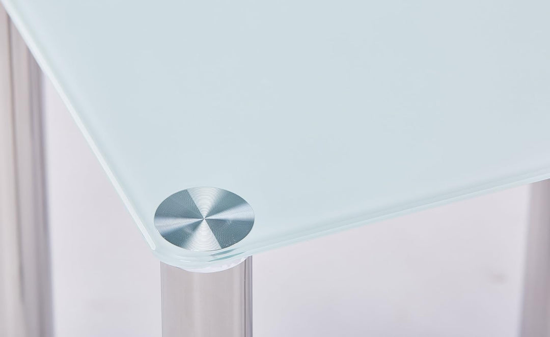 Euro Tische 3er Set Couchtisch Glas mit Sicherheitsglas - Glastisch perfekt geeignet als Beistelltis