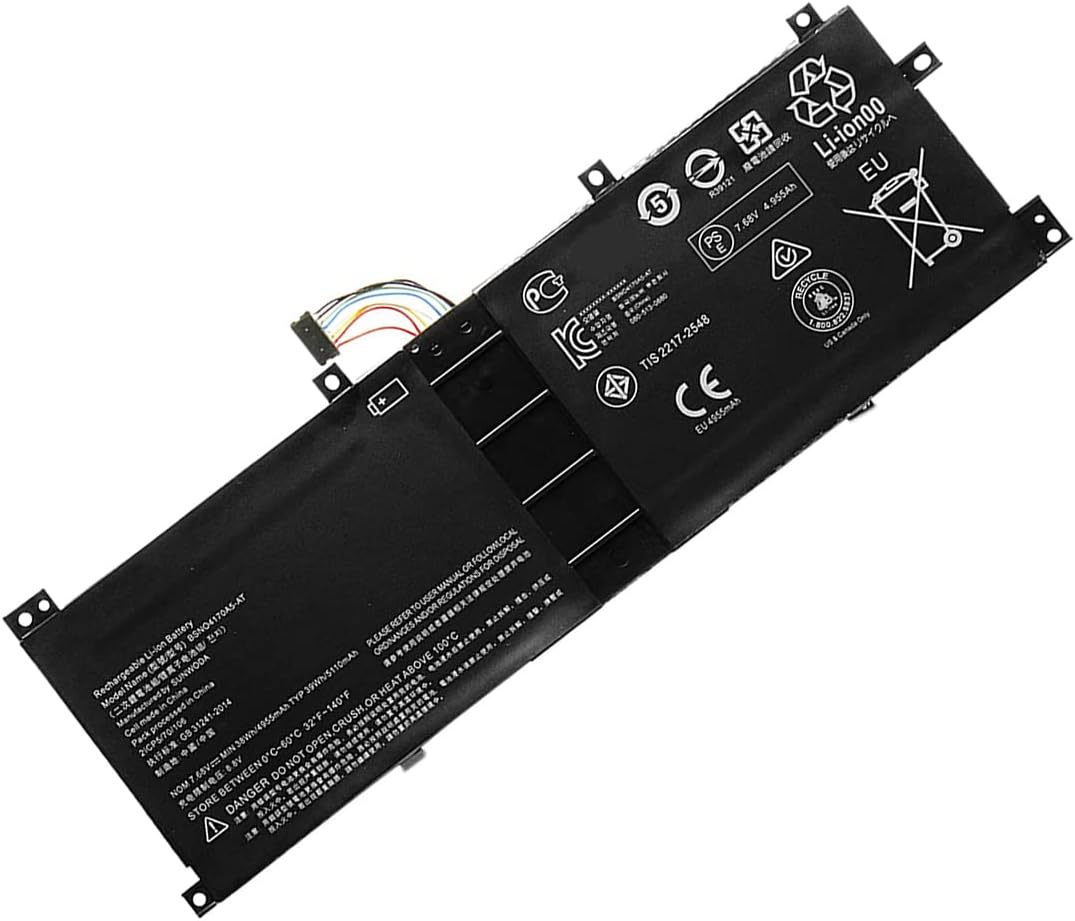 XITAIAN 7.68V 38Wh 4955mAh BSNO4170A5-AT Ersatz Laptop Akku für Lenovo Ideapad Miix 510 510-12IKB 52