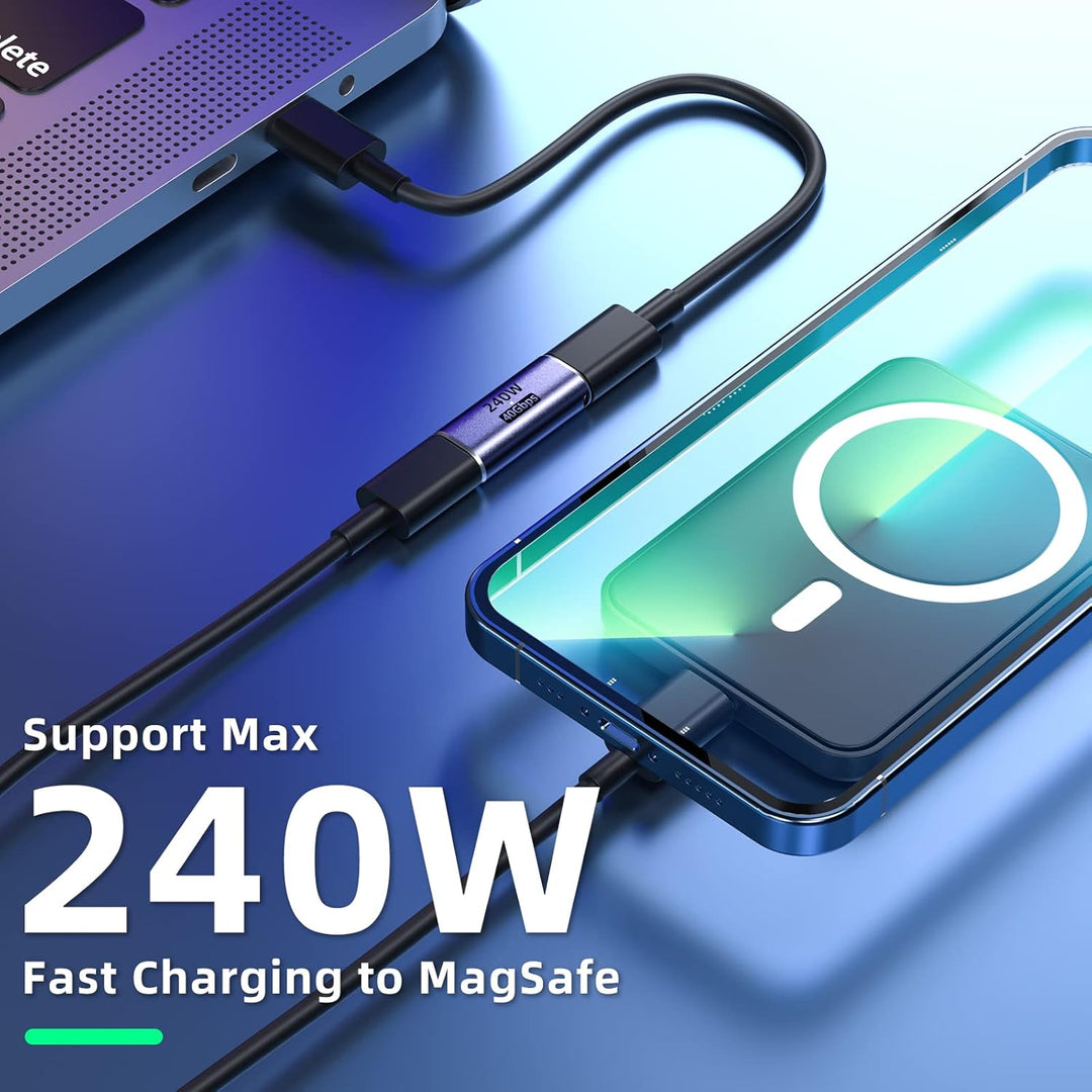 USB-C-Kupplung (4 Stück) Buchse auf Buchse Adapter Mit PD 240W 40Gbps 8K 60hz Video Kompatibel für T