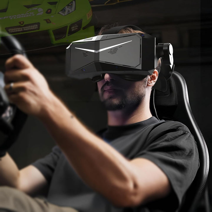 Pimax Crystal Light Vollzahlungs-Version - Hochauflösendes PC-VR-Headset mit 8K-Auflösung und 120 Hz