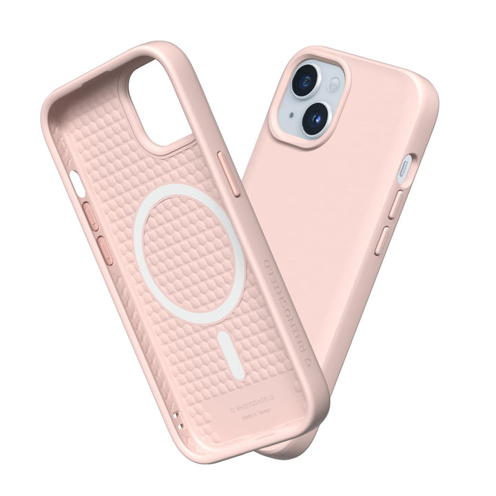 RhinoShield Case kompatibel mit [iPhone 15 Plus] | SolidSuit - MagSafe-kompatibel -Stossdämpfende &