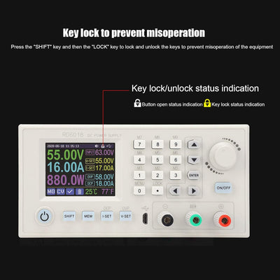 CNC-DC-DC-Buck-Modul Buck-Boost-Netzteil, Elektronisches Bauteil Modul Einstellbarer Adapter Step Up