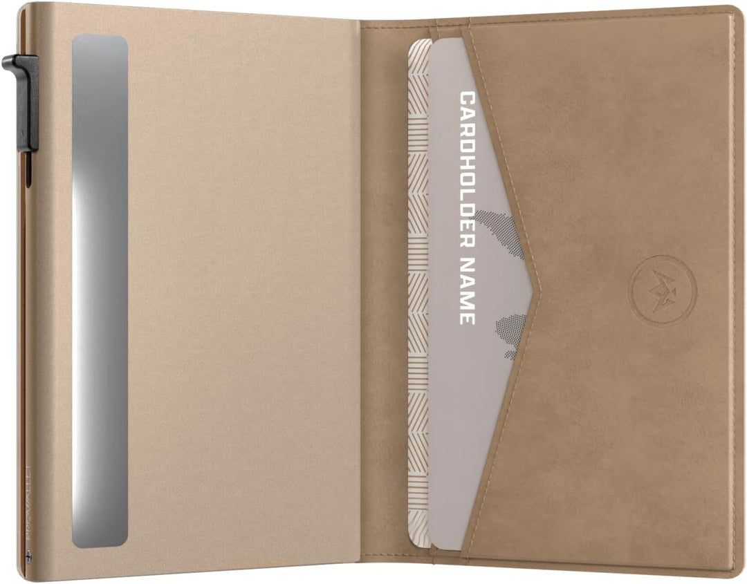 ProWallet Slim 6,7cm, 10,5cm, 1,4cm Beige, 6,7cm, 10,5cm, 1,4cm Beige