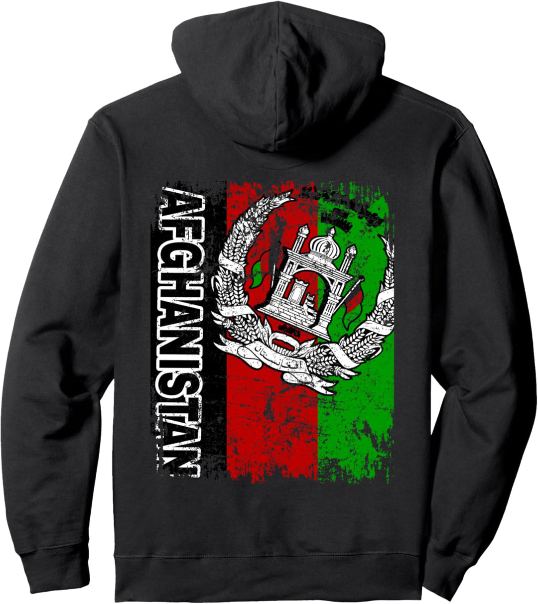 AFGHANISTAN FLAGGE | Damen Herren Kinder | AFGHANISTAN Pullover Hoodie