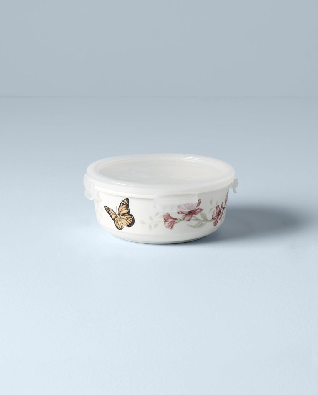 Lenox Butterfly Meadow Serve and Store 6.25" Bowl, White - 824646 Container, Round 6.25", Container,
