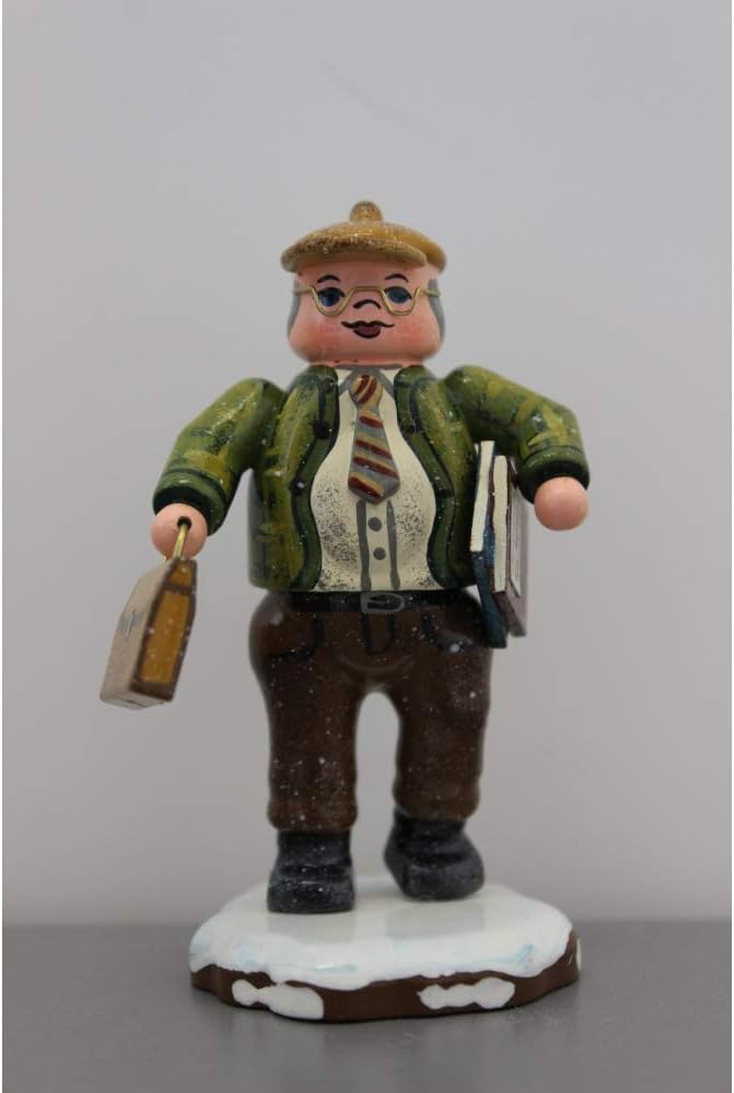 Hubrig-Volkskunst Winterkinder Herr Lehrer * Höhe 8cm