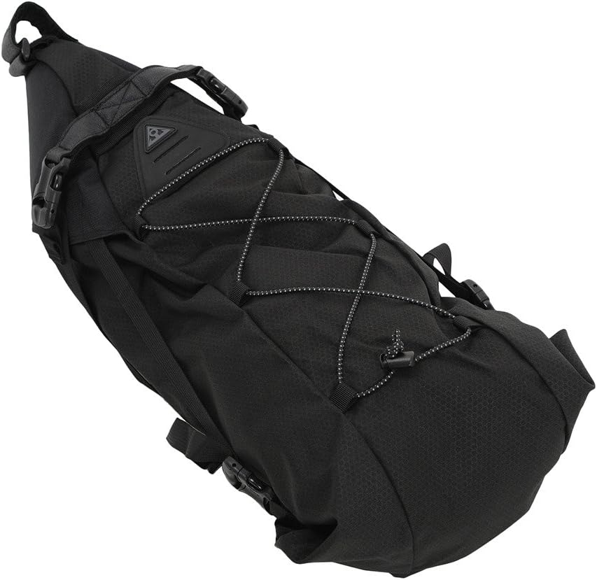 Topeak BackLoader Sattelstützen-Fahrradtasche, 6L 15 Liter / L Schwarz, 15 Liter / L Schwarz