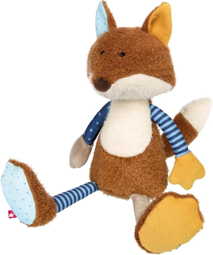 SIGIKID 42849 Stofftier Fuchs Patchwork Sweety Kuscheltier zum Spielen & Schmusen aus weichem Materi