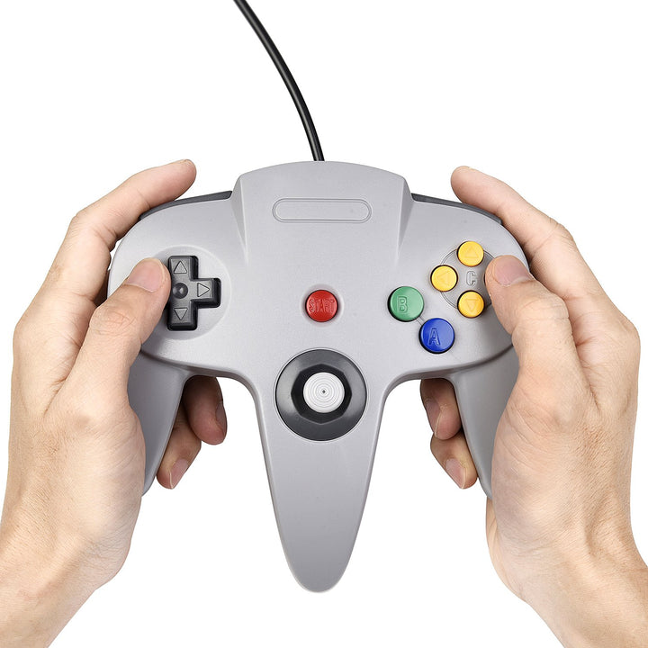 miadore Retro Wired Controllers für N64 Console, Classic Controller Joystick für Nintendo Classic 64