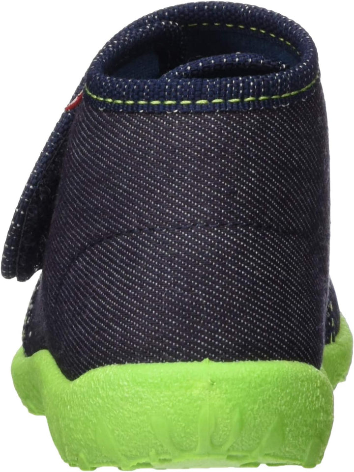 Superfit SPOTTY Hausschuhe 0-809250 Jungen 19 EU Blau, 19 EU Blau