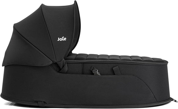 Joie Softtragetasche – Leichte Babytragetasche mit Flacher Liegeposition, Abnehmbarer Sonnenblende &