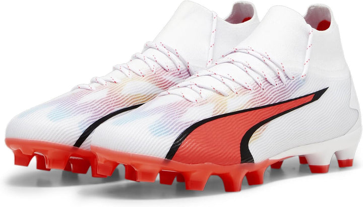 PUMA Herren Ultra Pro Fg/Ag Fussballschuh 40 EU Puma White Puma Black Fire Orchid, 40 EU Puma White