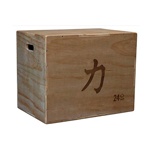 Grosse Plyo Box aus Holz - 76 cm x 61 cm x 51 cm - Plyometric Wood Jump Sprungbox