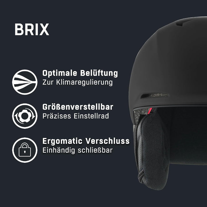 ALPINA BRIX black matt 59-63, black matt 59-63