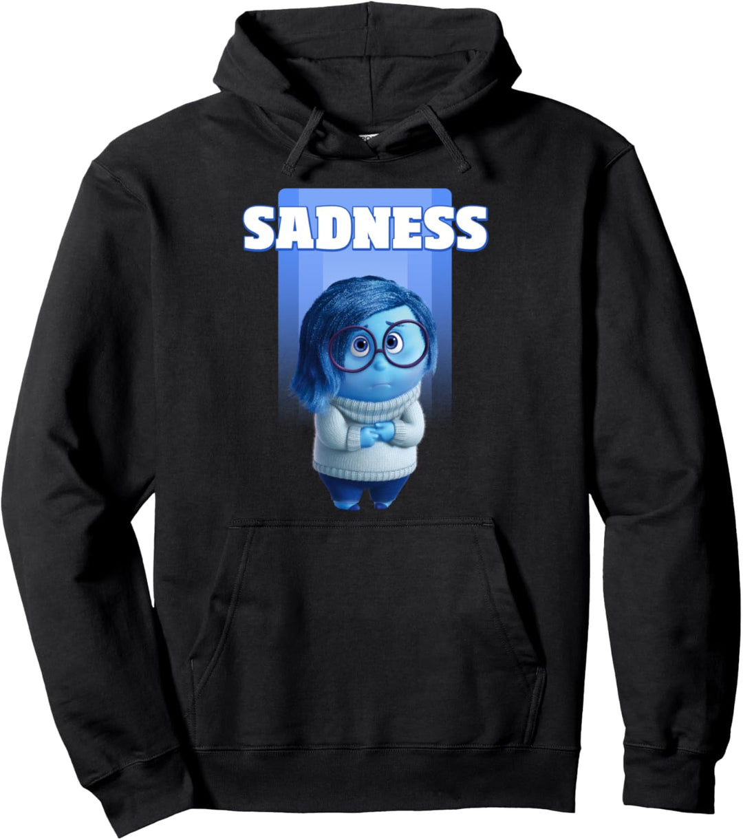 Disney Pixar Inside Out Sadness Pullover Hoodie