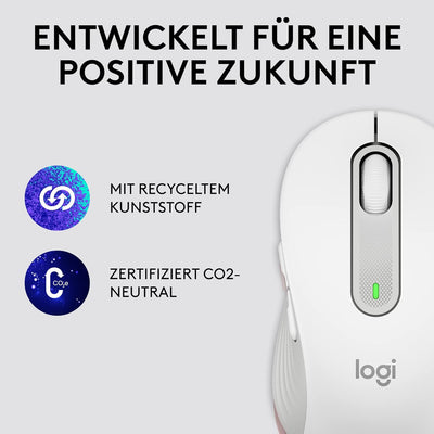 Logitech Signature M650 Kabellose Maus - für kleine bis mittelgrosse Hände, 2-Jahres-Batterie, Leise