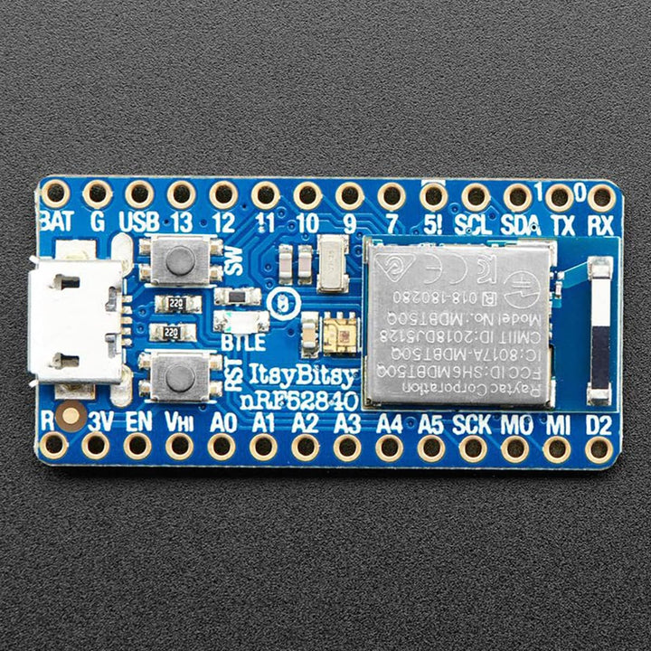 Adafruit ItsyBitsy nRF52840 Express - Bluetooth LE Ada 4481