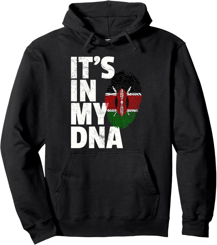 It's in my DNA Kenia Flagge Pride National Country Gift Pullover Hoodie