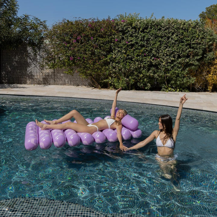 Flamingueo Luftmatratze Pool - Wassermatratze, Schwimmmatratze, Luftmatratze Strand, Wasserhängematt