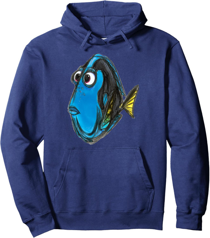 Disney Pixar Finding Nemo Dory Color Book Pullover Hoodie