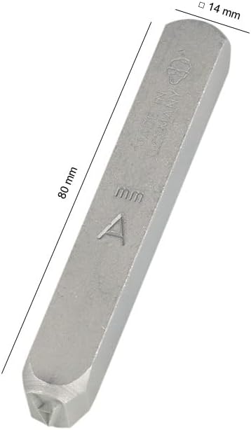 GRAVUREM-S Standard Schlagbuchstaben Schlagstempel, Prägestempel, Einschlagbuchstaben - Buchstaben A