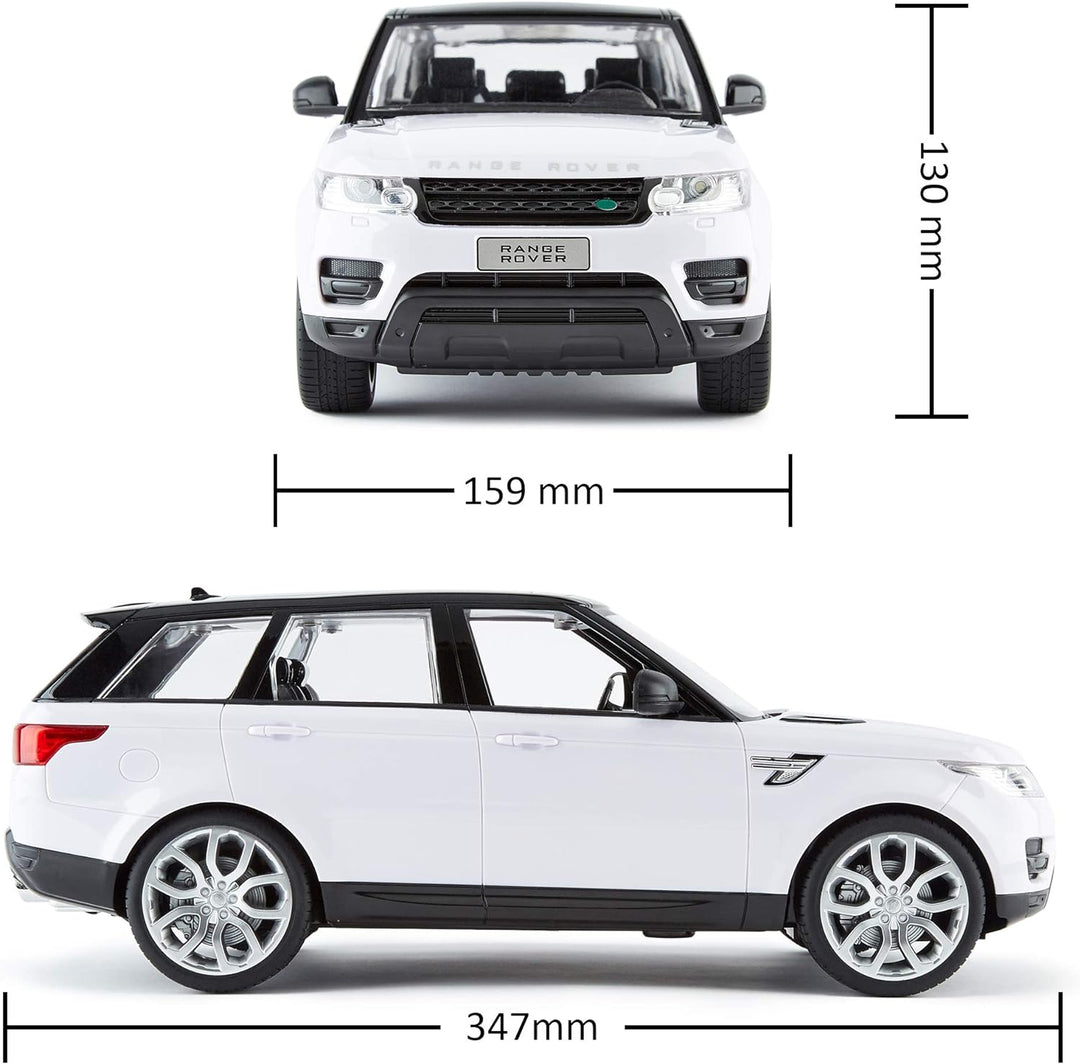 CMJ RC Cars 114GRRW Land Rover Cars Offiziell lizenzierte Fernbedienung Range Sport in 30 cm Grösse