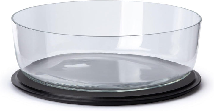 Continenta Duracore Käsebrett mit Glocke aus mundgeblasenem Glas, Ø 27 cm