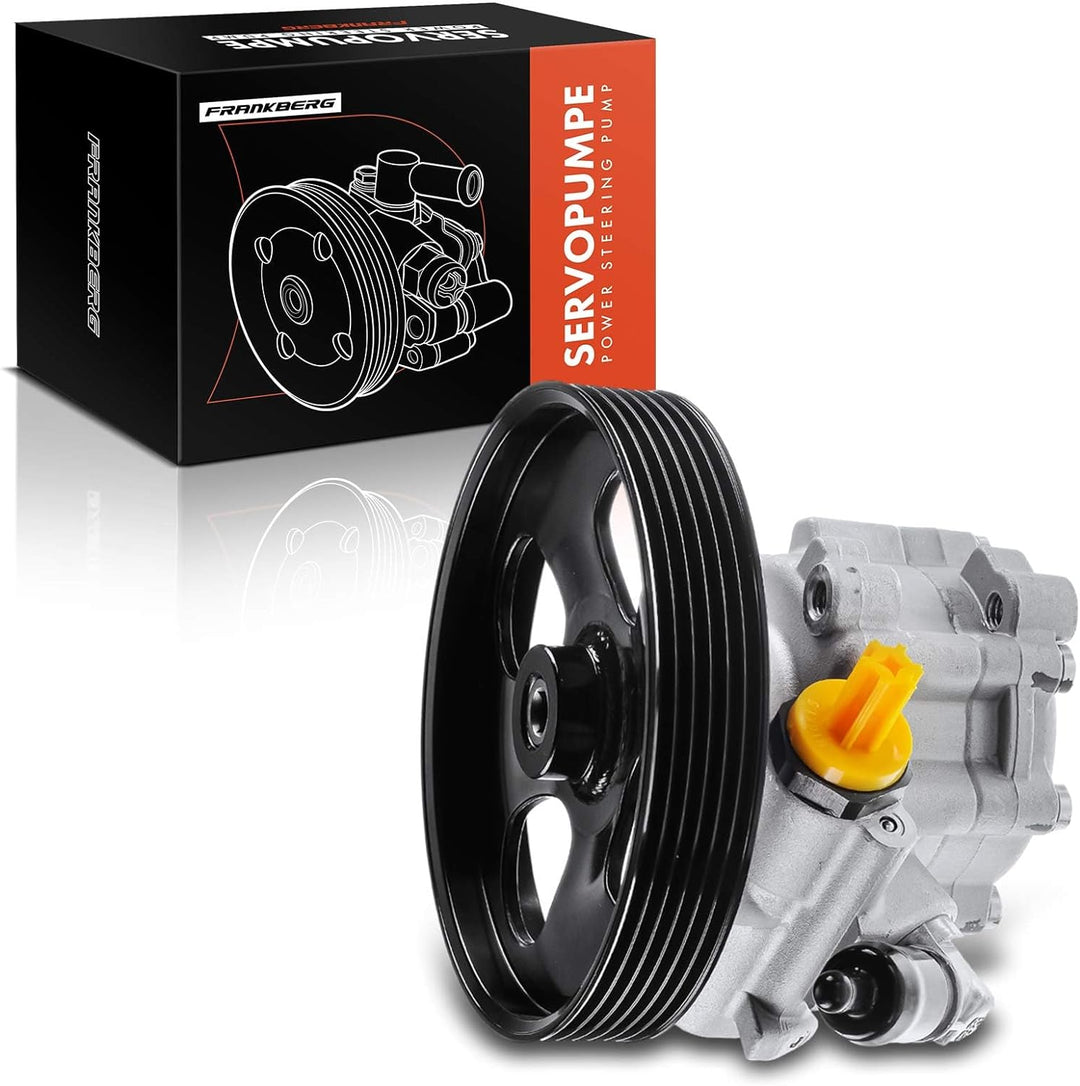 Frankberg Servopumpe Hydraulisch Lenkung mit Keilrippenriemenscheibe Kompatibel mit Berlingo B9 1.2L