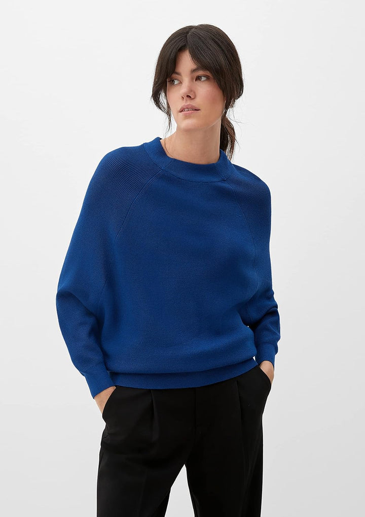 s.Oliver Damen Pullover, Blau 5659