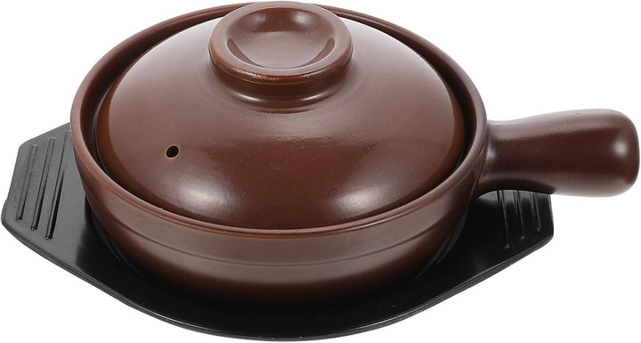 Cabilock Eintopf Porzellan Kochtopf Keramik Kasserolle Chinesische Stieltopf Mit Tablette Traditione