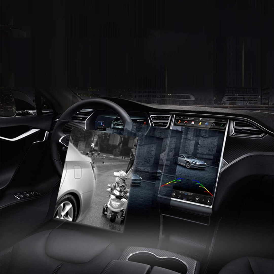 TOTMOX 8 Sensoren LCD Rückparkhilfe Rückfahrwarner Rückradar Parksystem Einparkhilfe