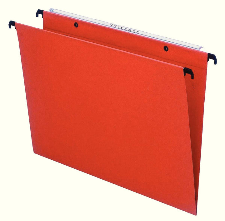 Esselte 25 Stück Hängemappen Gori – Kraftpapier orange Schublade Boden 30 mm Orange