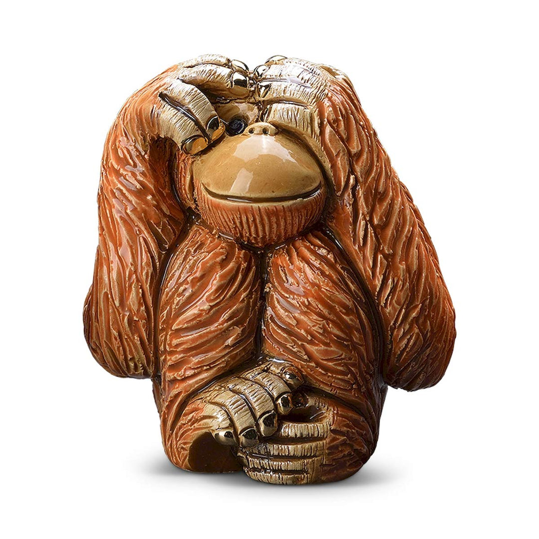 De Rosa Rinconada - Orang-Utan (See No Evil) Figur