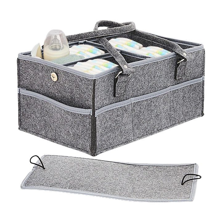 Generisch Baby-Wickeltasche, Windeltasche, Windel-Organizer aus Filz, Filz-Babywindel-Organizer, Kin