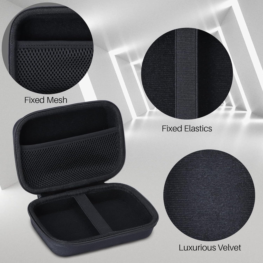Hart Schutz Hülle Etui Tasche für Zoom H4N PRO Digital Multitrack Aufnahmegerät Schwarz Etui M, Schw