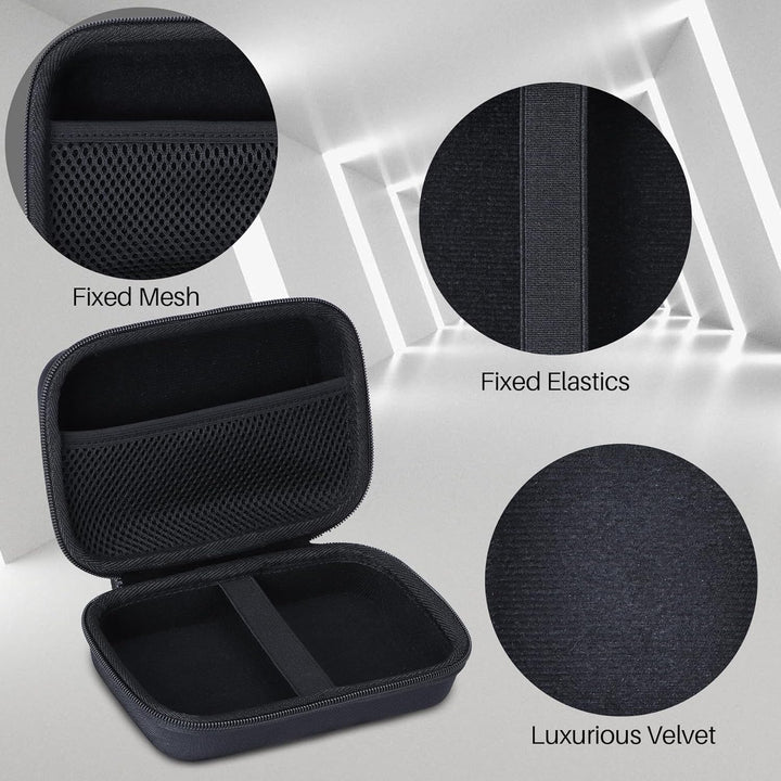 Hart Schutz Hülle Etui Tasche für Zoom H4N PRO Digital Multitrack Aufnahmegerät Schwarz Etui M, Schw